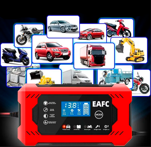 Carregador de Bateria Automotivo Inteligente- Power Charge