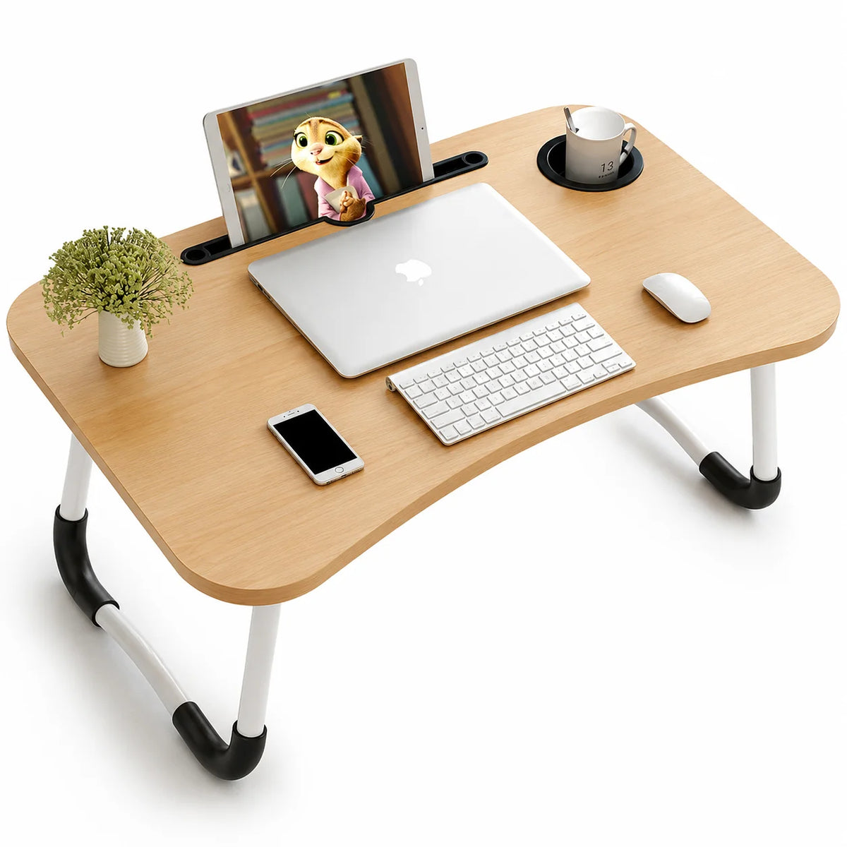 Mesa para Notebook Portátil Dobrável para Cama e Sofá