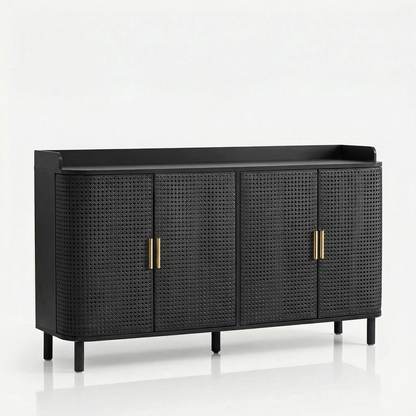 Sapateira Compacta Rattan Respirável