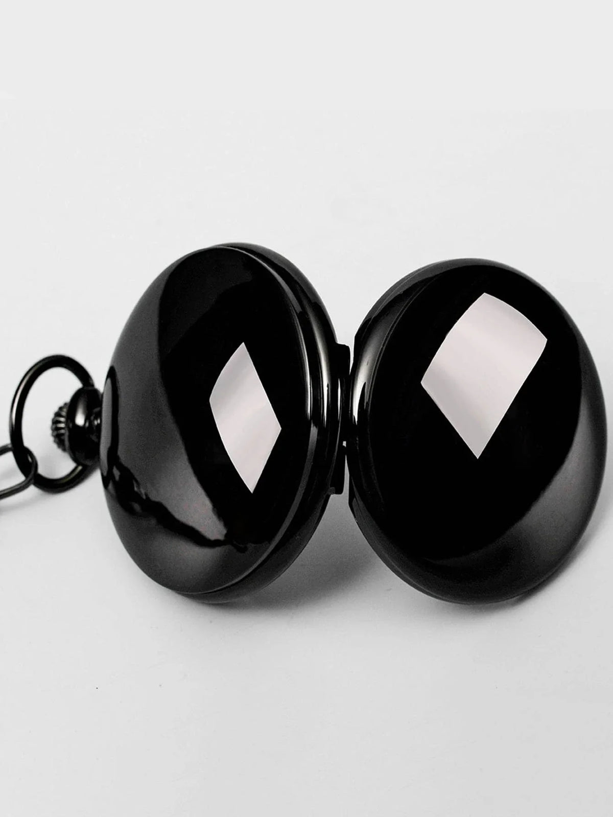 Relógio de Bolso Masculino Preto Romano